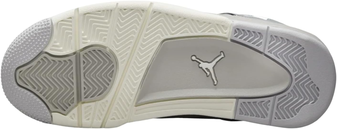 Air Jordan 4 Retro WMNS - Light Iron Ore, Sail, Neutral Grey by Nike