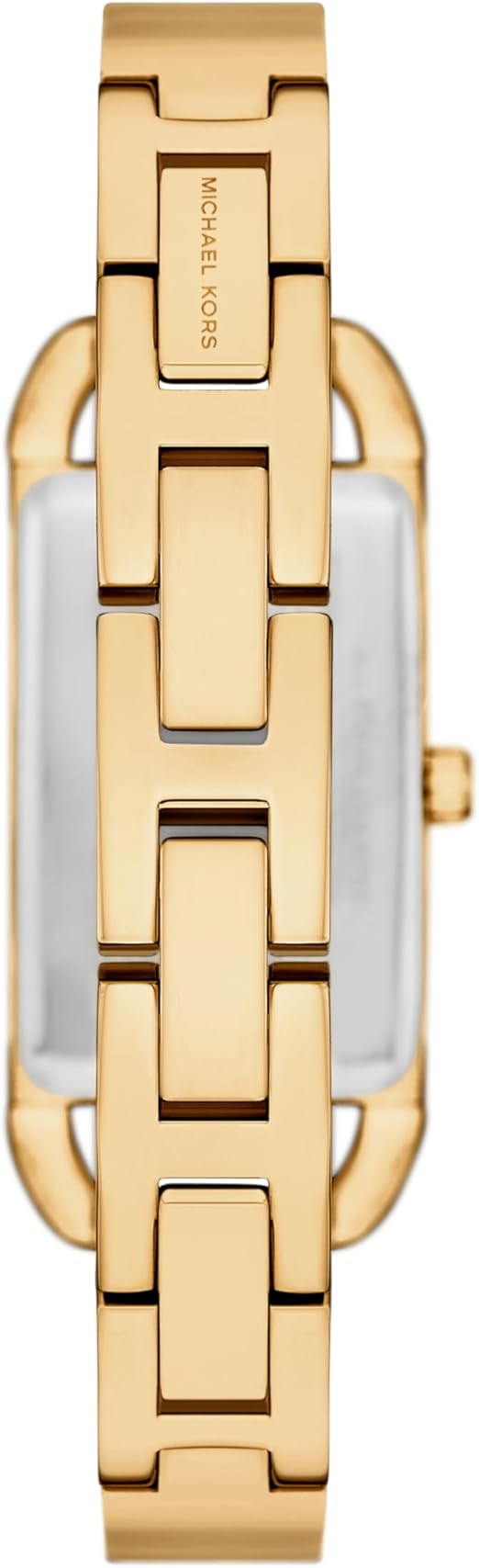 Michael Kors Women's MK Empire, Rectangular Stainless Steel Watch with Steel or Leather Band