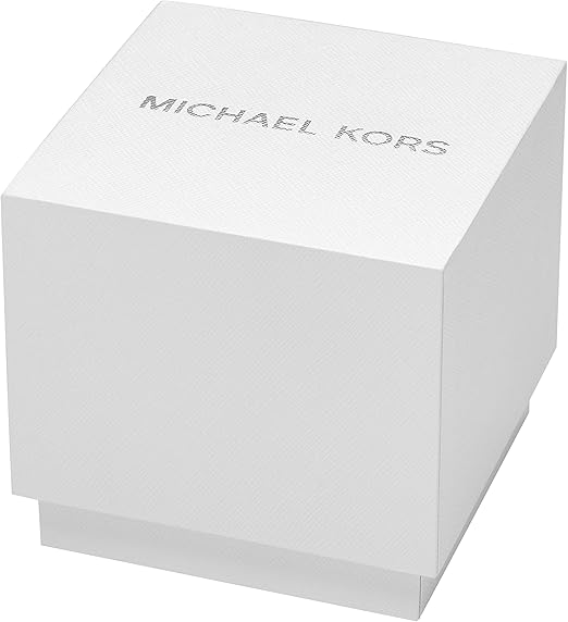 Michael Kors Women's MK Empire, Rectangular Stainless Steel Watch with Steel or Leather Band